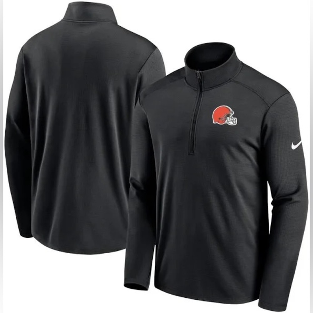 Men’s Nike Cleveland Browns Half Zip